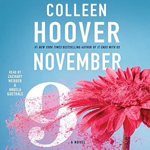 Image shows book cover of November 9 by Colleen Hoover