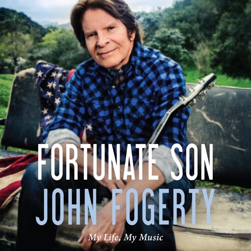 Image shows book cover of Fortunate Son by John Fogerty